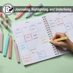 Aesthetic Highlighters No Bleed, 8 Pack, Candy Colors