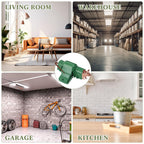 Kittmip 2 Pcs Dual Entry Large Rat Traps Tunneled Safe Pest Rat Control Rat Trap Indoor and Outdoor Pet and Child Safe Rat Traps for Home Quick Effective Mouse Catcher Sanitary (Green)