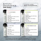 Aromaplan Sample Set, Top Picks Set Collection Exclusively for Smelling, NOT Machine USE - 12 Premium Scent Samples- Discover Our Top Picks Scent Fragrances - USA Fragrance (12 Samples Kit)