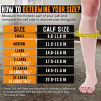 Doc Miller Open Toe Compression Socks for Men and Women, 15-20 mmHg, Calf Recovery, Medical Grade, Skin/Nude Socks, Large