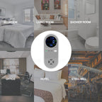3 Packs Carbon Monoxide Detector Plug in, Carbon Monoxide Alarm,Real-time Digital Display 3-in-1 Level: PPM,°F & Humidity, CO Detector Monitor Alarm for Home,RV,Apartment