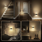 LED Night Light[2 Pack], Night Lights Plug into Wall, 3 Level Brightness Adjustable Plug in Night Light, Dusk to Dawn Sensor, Nightlights for Adults, Bedroom, Bathroom, Hallway, 3000K