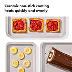 OXO Good Grips Non-Stick Pro Ceramic Coated Metal Bakeware 3-Piece Sheet Pan Set – Biscuit