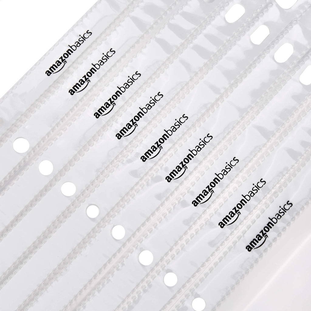 Amazon Basics Clear Sheet Protectors for 3 Ring Binder, 8.5 x 11 Inch,Polypropylene, 100-Pack