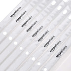 Amazon Basics Clear Sheet Protectors for 3 Ring Binder, 8.5 x 11 Inch,Polypropylene, 100-Pack