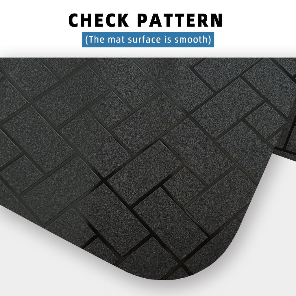 Office Chair Mat for Hard Floor, 63"x51" Large Computer Chair Mat, Multi-Purpose Desk Floor Protector for Work, Home, Gaming