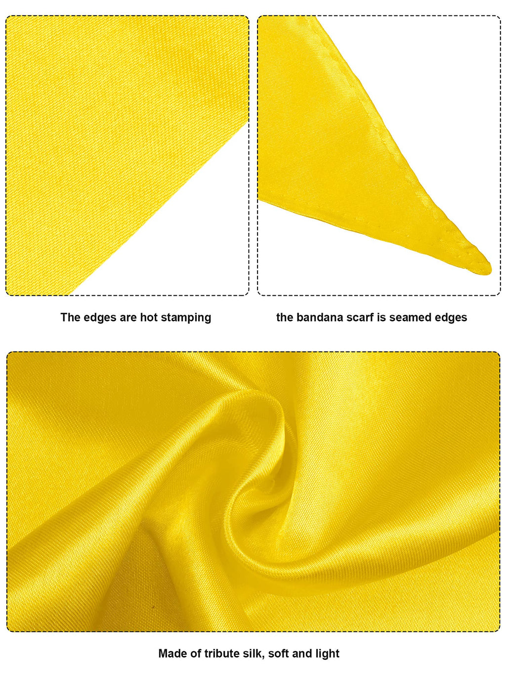 SATINIOR Halloween Pirate Costume Men Women Pirate Head Scarf Hat Accessories Pirate Sash Belt Bandana Waist Belt(Yellow)