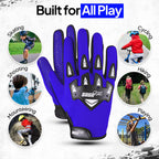 Youth Motocross Gloves – Pro-Grade Protection for Dirt Bike & BMX Riders | High-Performance Gear for Boys & Girls | Built for Future Champions