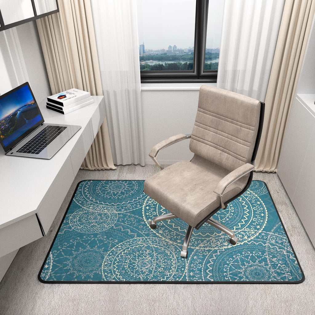 Placoot Office Chair Mat for Carpet & Hardwood Floors, 48" x 36" Highly Premium Quality Floor Mat, Desk Chair Mat for Carpeted Floors and HardwoodFloor for Home Office
