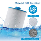 Mamokin PWW50 Spa Filter, Replaces 6CH-940，Filbur FC-0359, 817-0050, 25252, 03FIL1400, PWW50P3(NOT PWW50P4), (1 1/2" Coarse Thread), Waterway Front Access Skimmer, SAE Thread Hot Tub Filter 2 Pack