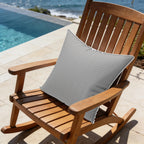 LVTXIII Outdoor/Indoor Throw Pillows, Decorative Patio Accent Pillows, Fluffy Water Repellent Garden Cushions for Home Patio Coach Sofa Use, 18×18 Inch, Pack of 2, Strip Grey