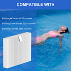 Vickmons 10-00814 Hot Tub Spa Flat Filters Compatible with Bullfrog M Series M6 M7 M8 M9, Swim Series S150 S180XD S200 and A Series A5 A6 A7 A8 A9 (2023 to Present), Pack of 4
