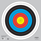 LONGBOW TARGETS 60 cm/24in Bullseye Archery (10 Ring) and Gun Targets by Longbow Targets (10 Pack)