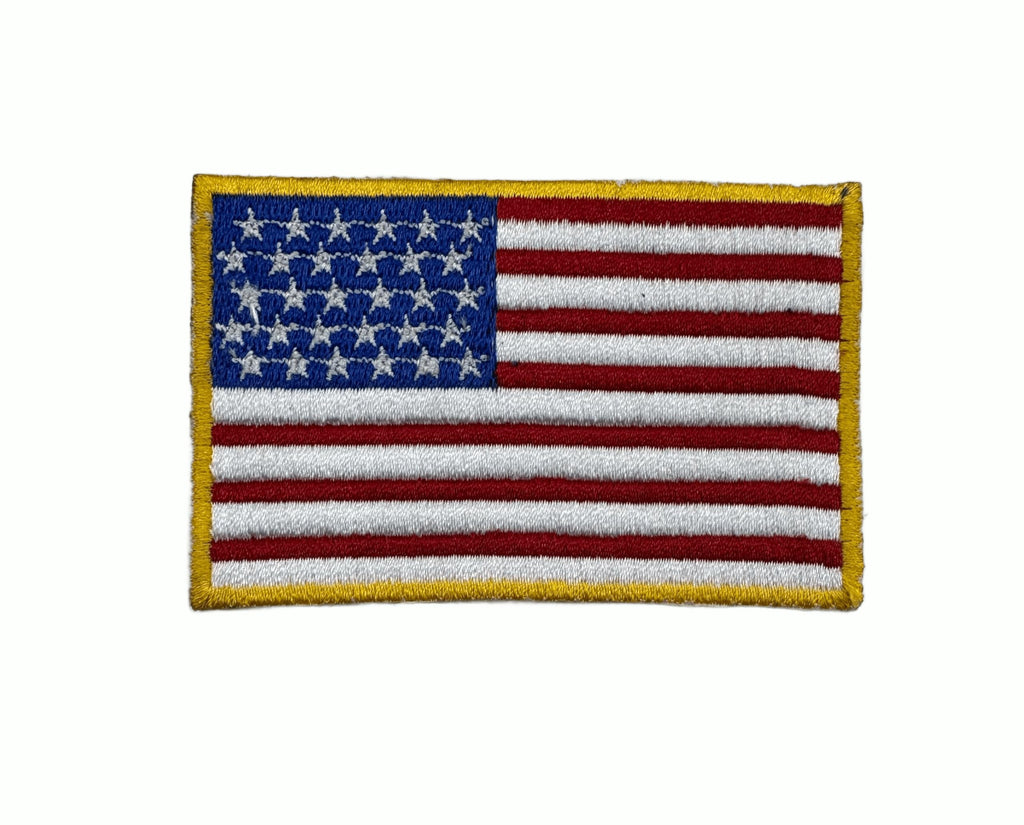 2024 Trump Patriotic Iron Sew On Patch Set Tactical Biker Leather Jacket Vest Patches, 6 Pieces with American Flag, Military, 2nd Amendment - Make America Great Again - MAGA Inspired Gear for Patriots