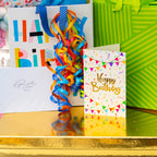 120 Pack Assorted Gold Foil Happy Birthday Cards with Envelopes, Organizer Box, Stickers, and Seals - 4x6 Inches, 8 Unique Designs, Ideal for Kids, Men, Women, and Elderly
