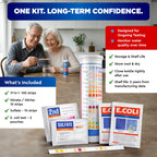 All-New 20 in 1 Drinking Water Testing Kit 120 Strips, Home Tap and Well Water Test Kit for Hardness, Lead, Iron, Copper, Chlorine, Fluoride