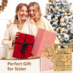 Sister Gifts from Sister, Sister Birthday Gift Ideas, Birthday gifts for Sister, Inspirational Quote Gifts for Women Bestie BFF Soul Sister Friend, Christmas Gifts for Sister- Cutting Board Set