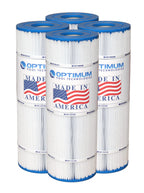 Optimum Pool Technologies® Pool Filter 4-Pack, Compatible Replacement for Pentair® Clean & Clear Plus 320 178580, R173573, Unicel C-7470, Pleatco PCC80, & Filbur FC-1976, FC-6465 Filter Cartridges