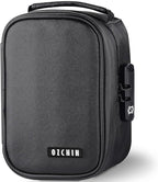 OZCHIN Smell Proof Bag with Combination Lock Lunch Bag File Organizer Case Container; Medicine Lock Bag Travel Storage Case