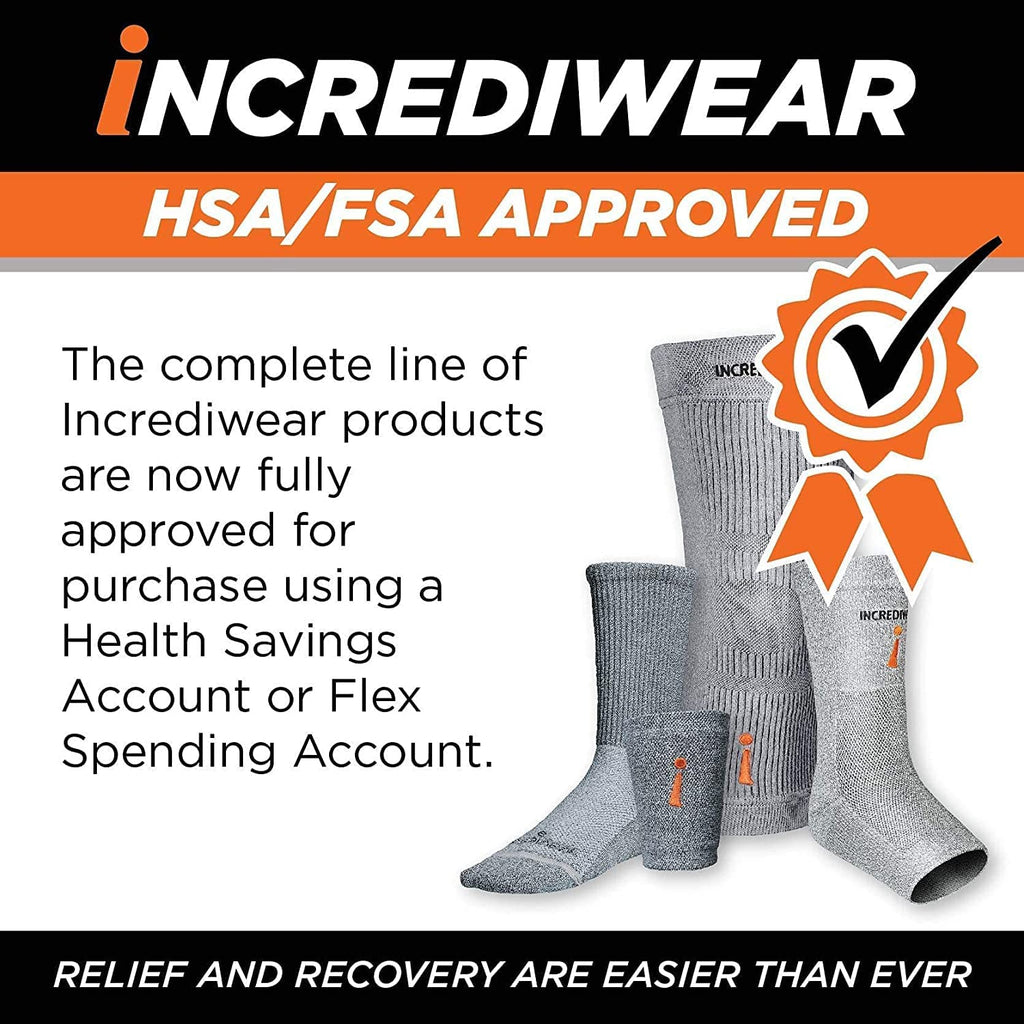 Incrediwear Arm Sleeve – Arm Sleeves for Men and Women to Help with Muscle Pain Relief and Muscle Recovery, Perfect for Baseball, Basketball, Football, Cycling and Working Out (Charcoal, Large)