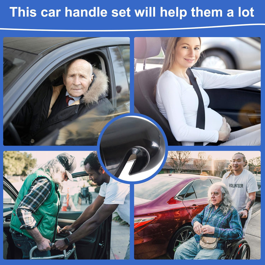 Shouken 3 in 1 Car Handle Assist,Handle for Car Door for Elderly,Car Handle Elderly,Car Handle for Elderly,Car Handle Assist for Elderly,Car Support Handle Multifunction Cane Handle