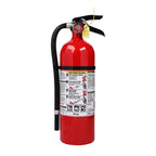 Kidde Fire Extinguisher for Commercial Use, 3-A:40-B:C, 9 Lbs., Refillable & Reusable & Carbon Monoxide Detector, Propane, Natural, Methane, & Explosive Gas Alarm