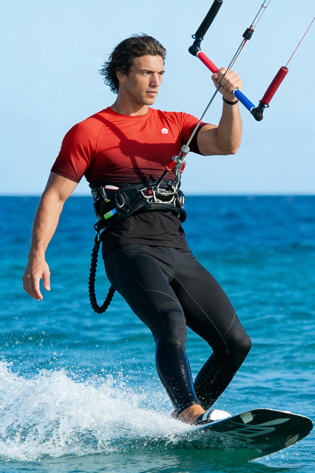 Mens Workout Shirts UPF 50+ Sun Protection Shirts Swim SPF UV Quick Dry Short Sleeve T-Shirts for Athletic Fishing Rash Guard L