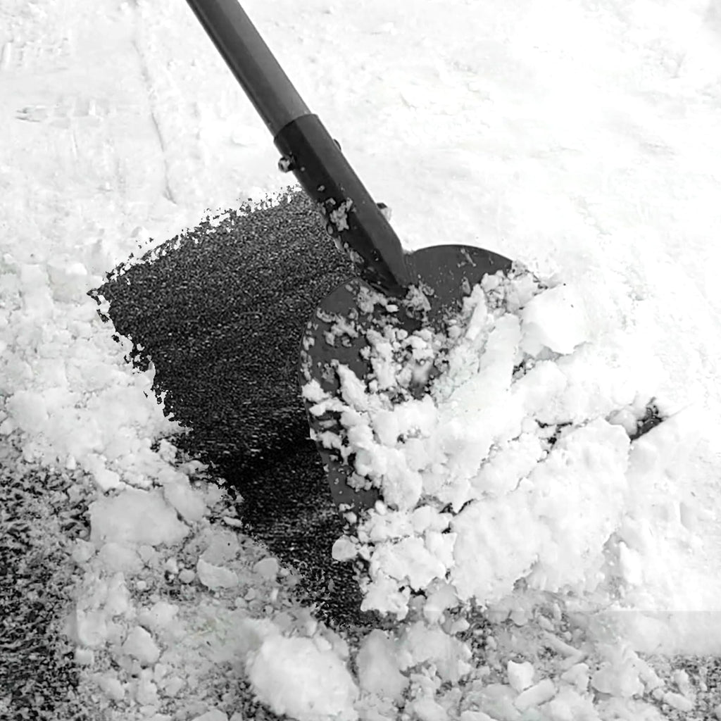 Walensee Flat Shovel,Snow Shovel, Ice Scraper, 54 inch Snow Ice Chopper for Walkway, Ice Removal Tool for Road Outdoor Garden Cleaning Scraper, Weed Remove Tool for Lawn Edging, Driveway Weeding Tool