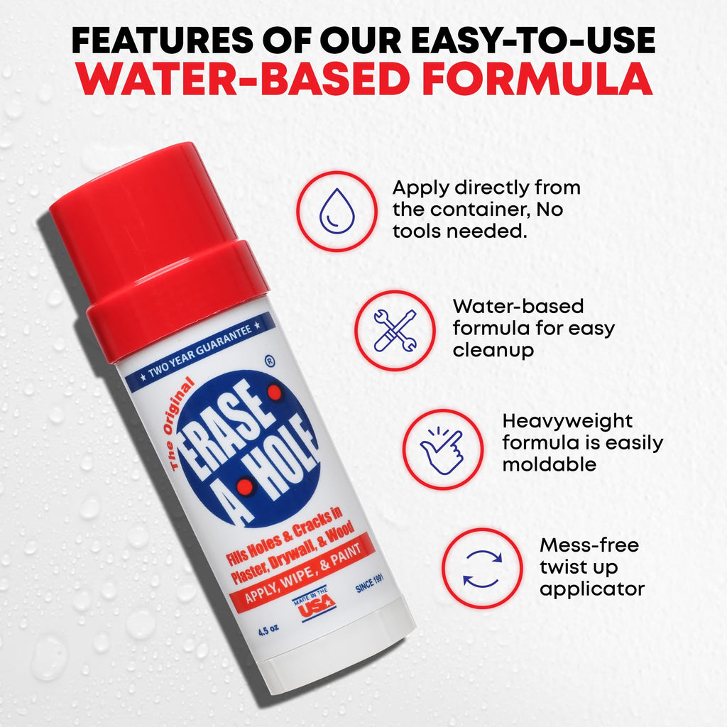 Drywall Repair Putty: A Quick & Easy Solution to Fill The Holes in Your Walls-Also Works on Wood & Plaster (2)