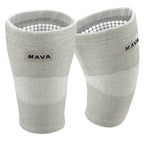 MAVA Knee Support for Women and Men: Reflexology Knee Brace, Joint Pain Relief, Arthritis & Recovery. Non-Slip Design and Enhanced Circulation (Grey, X-Large)