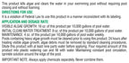 Pool Mate 1-Quart Concentrated Black Algaecide, Algaecide for Pool, Made in USA