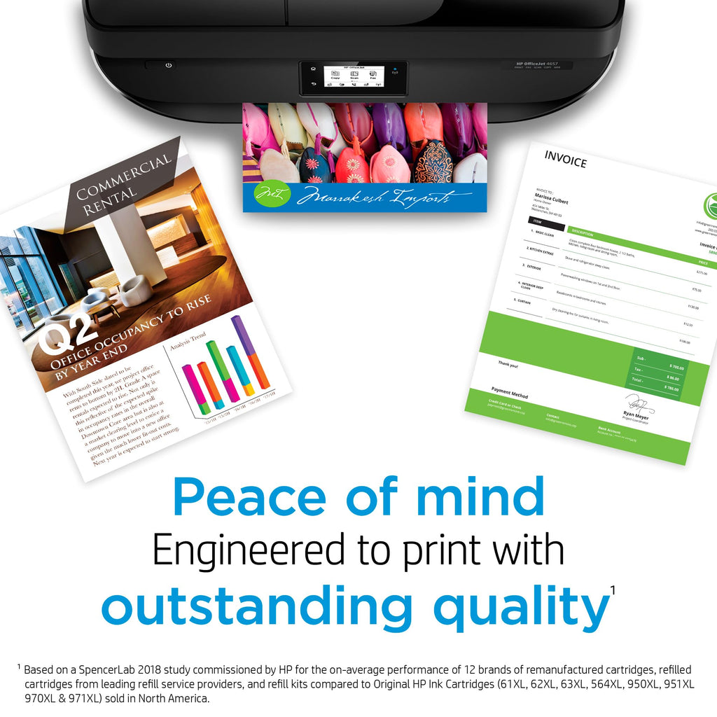 HP 61 Black/Tri-color Ink (2 Pack) | Works with DeskJet 1000, 1010, 1050, 1510, 2050, 2510, 2540, 3000, 3050, 3510; ENVY 4500, 5530; OfficeJet 2620, 4630 | Eligible for Instant Ink | CR259FN