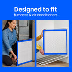 Filtrete 16x25x1 Air Filter, MERV 12, MPR 1500, Allergens, Bacteria & Viruses, 3-Month AC and Furnace Filters, Cleaner Air, Reliable Airflow, 6 HVAC Filters (Actual Size 15.62 x 24.62 x 0.78 in)