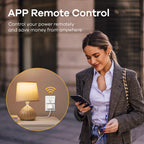 Linkind Matter Smart Plug, Work with Apple Home, Siri, Alexa, Google, SmartThings, Smart Home Smart Outlet Timer 15A/1800W, APP Remote Control & Schedule, 2.4G Wi-Fi Only, 4 Pack