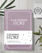 Grandma's Life Story Journal (Hardcover): A Meaningful Keepsake for Grandma to Share Her Journey and Memories, Book Includes 250+ Prompt Questions, Sentimental Grandma Gifts Idea, Sentimental Gifts for Grandma for Mother's Day, Birthday & Christmas