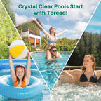 TOREAD PA106 Pool Filter Replaces Hayward CX880XRE, Ultral-A1, Unicel C-7488, Filbur FC-1226, FC-6430, Hayward SwimClear C4020, C4025, C4030, 4 X 106 sq. ft. Filter Cartridge 4 Pack
