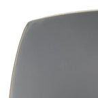 Gibson Elite Soho Lounge Dinnerware Set, Service for 4 (16pcs), Matte Gray