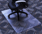 Amyracel Chair Mat for Carpet, 48" x 30" Clear Computer Desk Chair Mat for Low Pile Carpeted Floors, Easy Glide Plastic Floor Mat for Office Chair on Carpet Protection