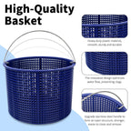 Pulems Pool Skimmer Basket Replacement for Hayward SPX1082CA & Aladdin B-152 Skimmers, Skimmer Basket for Inground Pool Replace SP1083 SP1084 1085 1086 SP1075 Baskets - Upgrade Basket with Handle