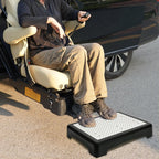 One Step Stool,Non-Slip Mobility Step Platform Assistive Devices for Adults and Elderly, Indoor and Outdoor Portable Step Riser for Safety Step for Car Bedside Office Shower Stairs