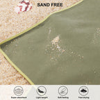 Microfiber Towel Perfect Travel & Gym & Camping Towel. Quick Dry - Super Absorbent - Ultra Compact - Lightweight. Suitable for Trip, Beach, Shower, Backpacking, Pool