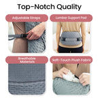 Abdominal Surgery Pillow for Post Hysterectomy & C Section with Gel Pack & Pockets - After Hysterectomy Recovery Must Haves Gifts - Super Soft Pillow for Abdomen and Seatbelt Protection Comfort Items