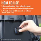 Terro T800 Garbage Guard Trash Can Insect Killer - Kills Flies, Roach, Maggots, Beetles, and Insects in Outdoor Garbage Can