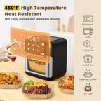 Air Fryer Liners Disposable, 250pcs Non-stick Disposable Airfryer Liners, 8 Inch Unbleached Parchment Paper, Square Air Fryer Paper Liners for 5-8QT Air Fryer, Baking, Roasting Microwave