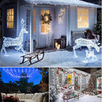 Mlambert 3 Pack 33FT Fairy Lights Battery Operated with Remote and Timer, Dimmable Waterproof 8 Modes Lights for Classroom Christmas Party-Cool White
