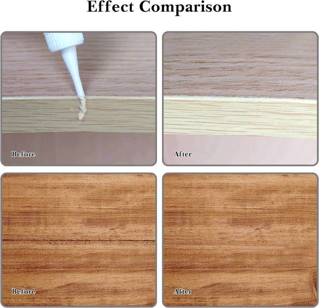 SEISSO Furniture Repair Kit, Wood Floor Repair Kit, Furniture Scratch Repair Wood Fillers, 12 Colors Touch Up for Wood Scratches, Stains, Floors, Laminate, Cabinet, Cherry, Tables, Carpenters