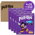 Pull-Ups Boys' Potty Training Pants, Size 3T-4T Training Underwear (32-40 lbs), 112 Count