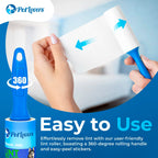 PetLovers Mini Lint Rollers for Travel 4 Pack - Small Sized Lint Removers for Easy Portability, Great for Pet Hair and Debri Pickup