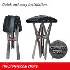 SWISSINNO Mole Trap SuperCat and Install Kit. European Design, Ultra-Effective with High Catch Rates, Unique Trigger Catch Action, Easy to Use, Safe and Reusable: 1 x Trap + 1 x Install Kit