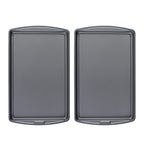 GoodCook AirPerfect Non-Stick 17” X 11" Cookie Sheet Set , Homemade, Frozen & Leftover Slices, Set of 2